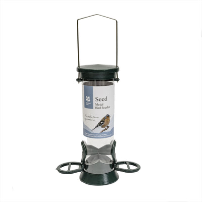 CJ Wildlife National Trust 2 Port Metal Seed Feeder
